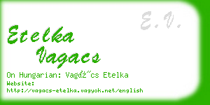 etelka vagacs business card